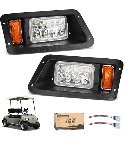 10L0L Faltbare Windschutzscheibe Für Yamaha G22 Golfwagen (2003–2006) – Getönt, Aus PC-Material
