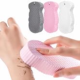 3 PCS Magic Exfoliating Bath Sponge, 3D Super Soft Exfoliating Bath Sponge | Deep Cleansing Sponge Remover Dead Skin, Adults Children &amp; Women, Reusable, Hangable, Skin Friendly for All Skin Types