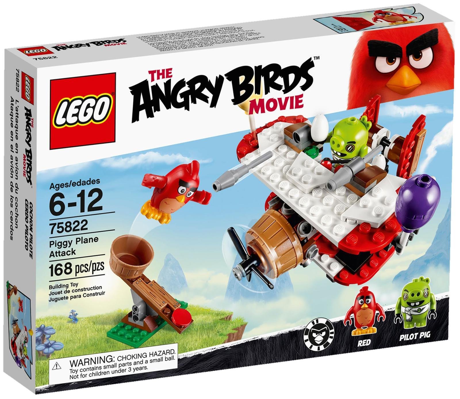 LEGO Angry Birds 75822: Piggy Plane Attack