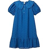 Janie and Jack Girls Eyelet Dress (Toddler/Little Kid/Big Kid)