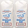 Atkinson's Cinnamon Flake Biscuit Mix 2-2 Lb Bags Just Add Water or Buttermilk