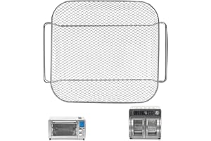 GWY Air Fryer Basket for Emeril Lagasse Everyday 360 26 QT Extra Large Air Fryer, 12.5''×10.2'' Steel Air Fryer Accessories Replacement Parts Wire Rack