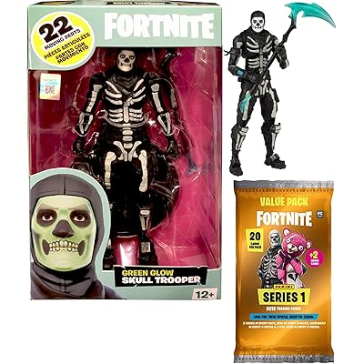 Fortnite Glow Bones Green Figure with Skull Trooper Zimbabwe Ubuy