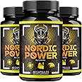 (3 Pack) Nordic Power Capsules - Official Nordic Power for Men, Advanced Formula Nordic Power Pills for Men, All Natural Premium Supplement Support Nordic Power Review, 180 Capsules for 3 Months