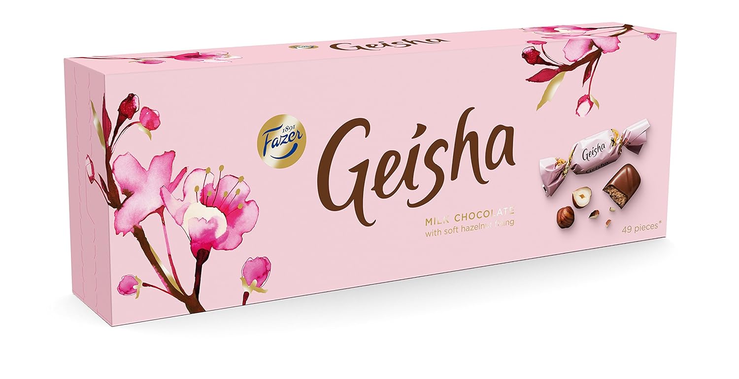 Geisha Soft Hazelnut Chocolates (350g) Amazon.co.uk Grocery