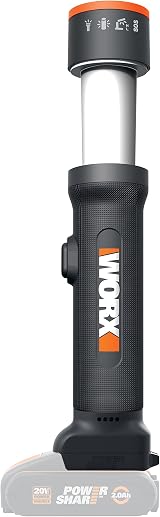 WORX WX027.9 18V Cordless 4-in-1 LED Light Tool Only - PowerShare Battery view 2