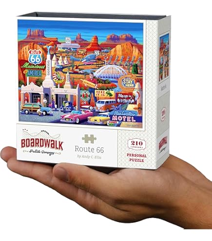 Amazon.com: Hollywood by Boardwalk - Personal Puzzle - 210 Piece