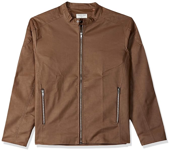 Buy Cherokee Men's Jacket (400017639659_Tan_XXL) at Amazon.in