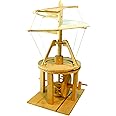 Pathfinders Leonardo da Vinci Premium Aerial Screw (Helicopter Flying Machine) Wood Model Kit