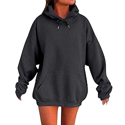 Oversized Cotton Hoodie for Women - Trendy Y2K Cute
