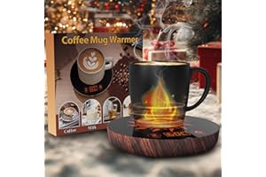 Mug Warmer for Desk with Auto Shut Off, Coffee Mug Warmer, Coffee Warmer for Desk Office Home(Birthday Xmas Gifts)