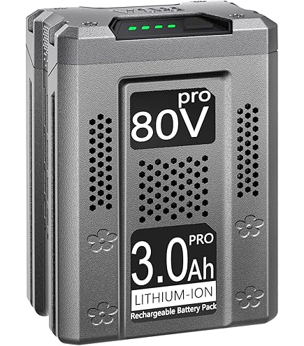 ꕤ︎︎【Lt様】専用ページꕤ︎︎ Amazon.com: xiixtoo Replacement 2.0Ah 80V Lithium Battery for