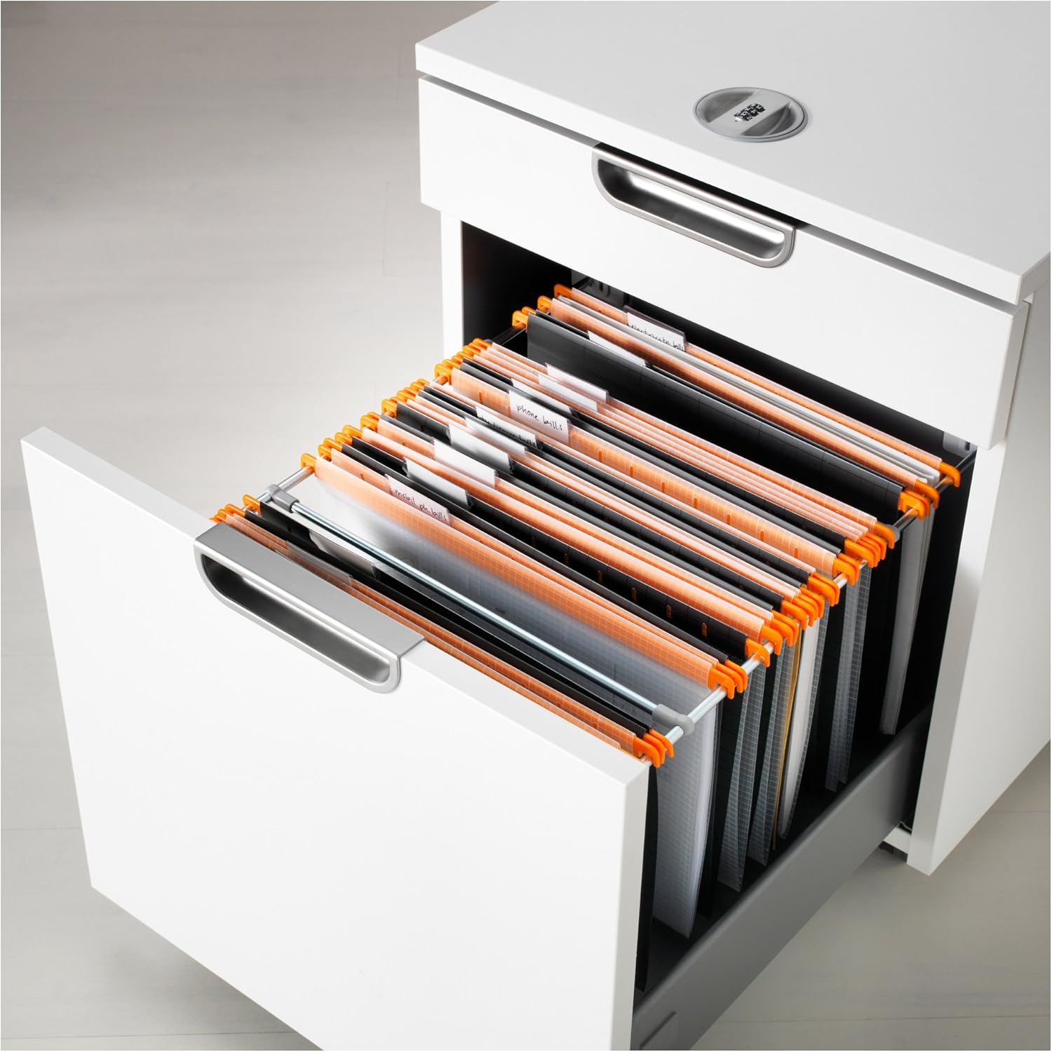 Ikea Summera A4 Drop File Set Of 16 Fits Any A4 Filing Cabinet