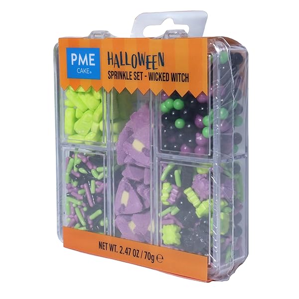 PME 5-IN-1 HALLOWEEN SPRINKLE SET – WICKED WITCH (2.4OZ)