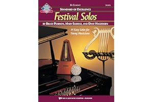 Kjos Standard of Excellence: Festival Solos, Book 1 - Clarinet