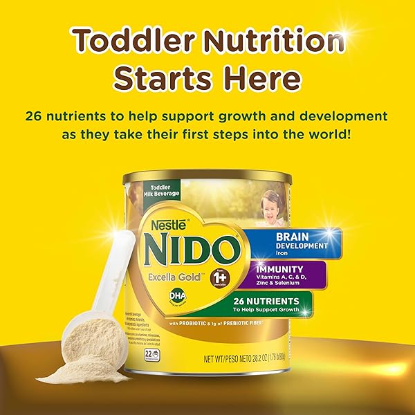 NIDO EXCELLA GOLD ORIGINAL MILK POWDER 4 PACK OF 800G