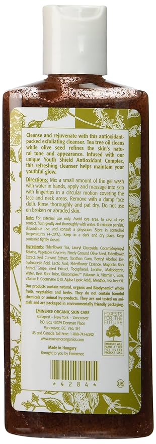 eminence red currant exfoliating cleanser