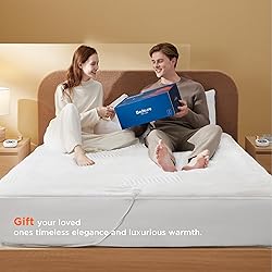 Bedsure Heated Mattress Pad Twin - Bed Warmer with