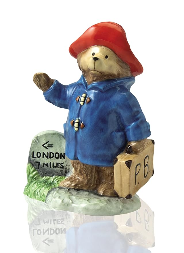 John Beswick Paddington & Milestone Ceramic Figurine Amazon.co.uk