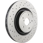 Brembo 09.C828.11 UV Coated Pillar Vented drilled Brake Rotor SUBARU OE# 26300VA000