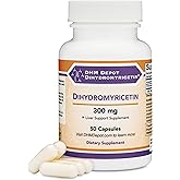 Dihydromyricetin (DHM) 50 Capsules, 300mg, Liver Support Supplement (Third Party Tested)(DHM Depot) Non GMO, Gluten Free (Liver Cleanse Detox & Repair) by Double Wood