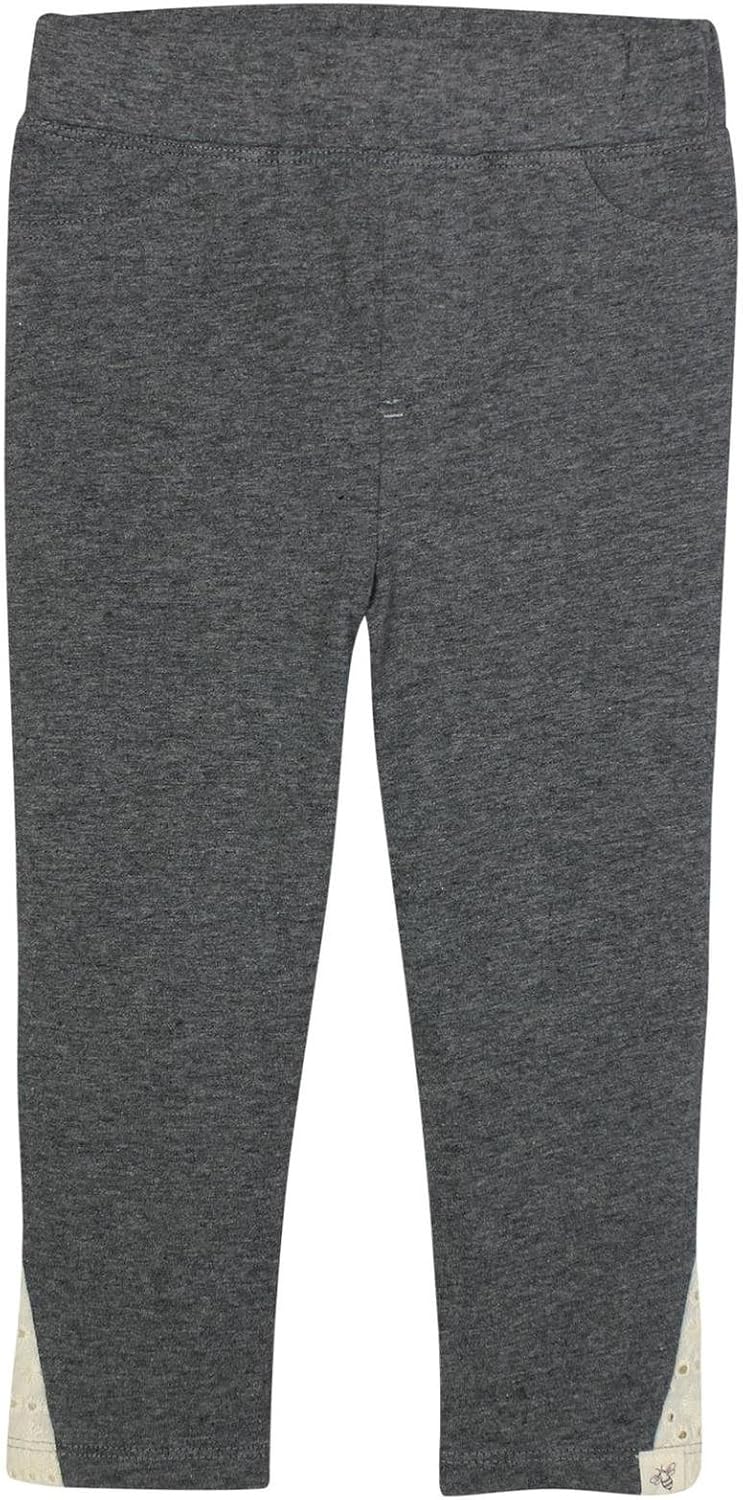 Burt's Bees Baby Girls' Organic Crochet Jegging