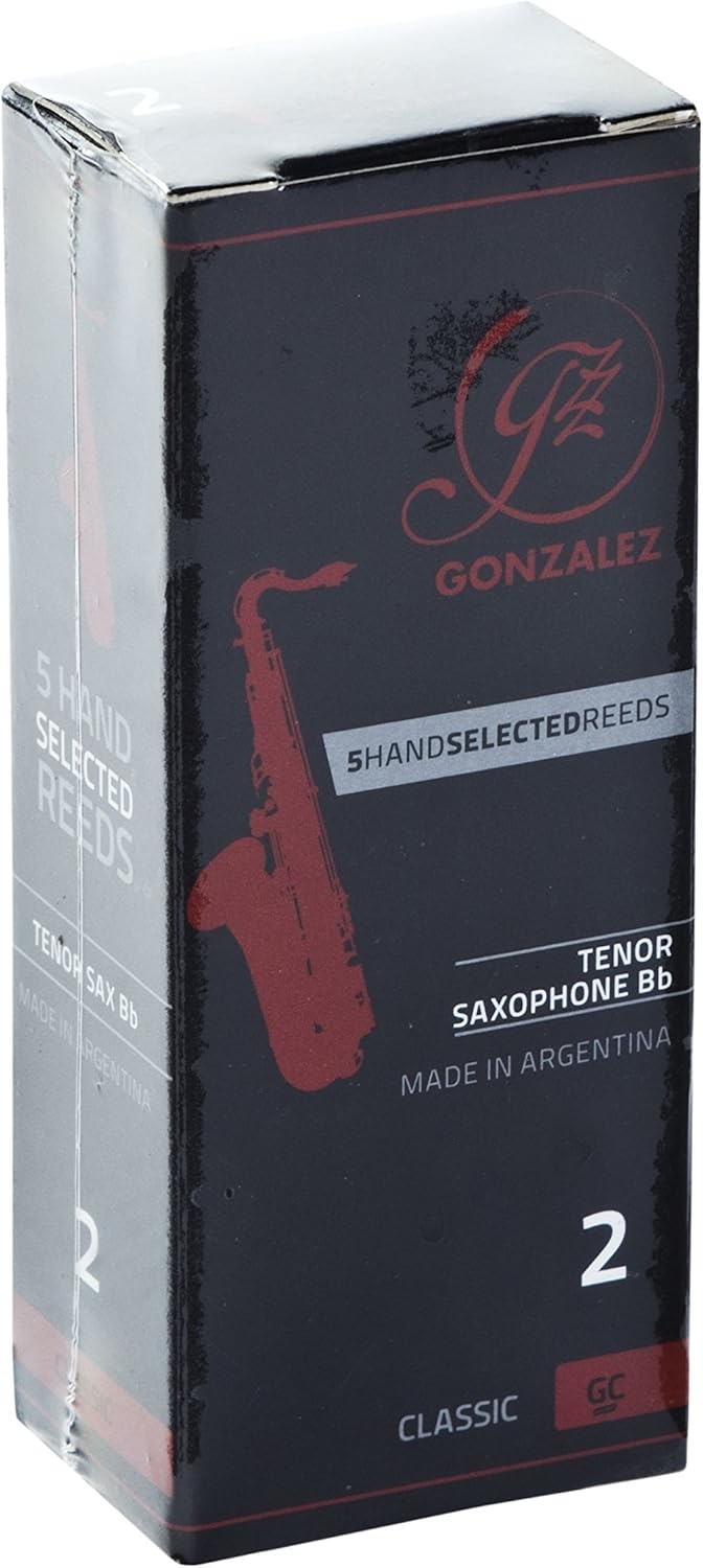 Gonzalez Classic Tenor Saxophone Reeds Box of 5 Strength 3 Tenor Sax