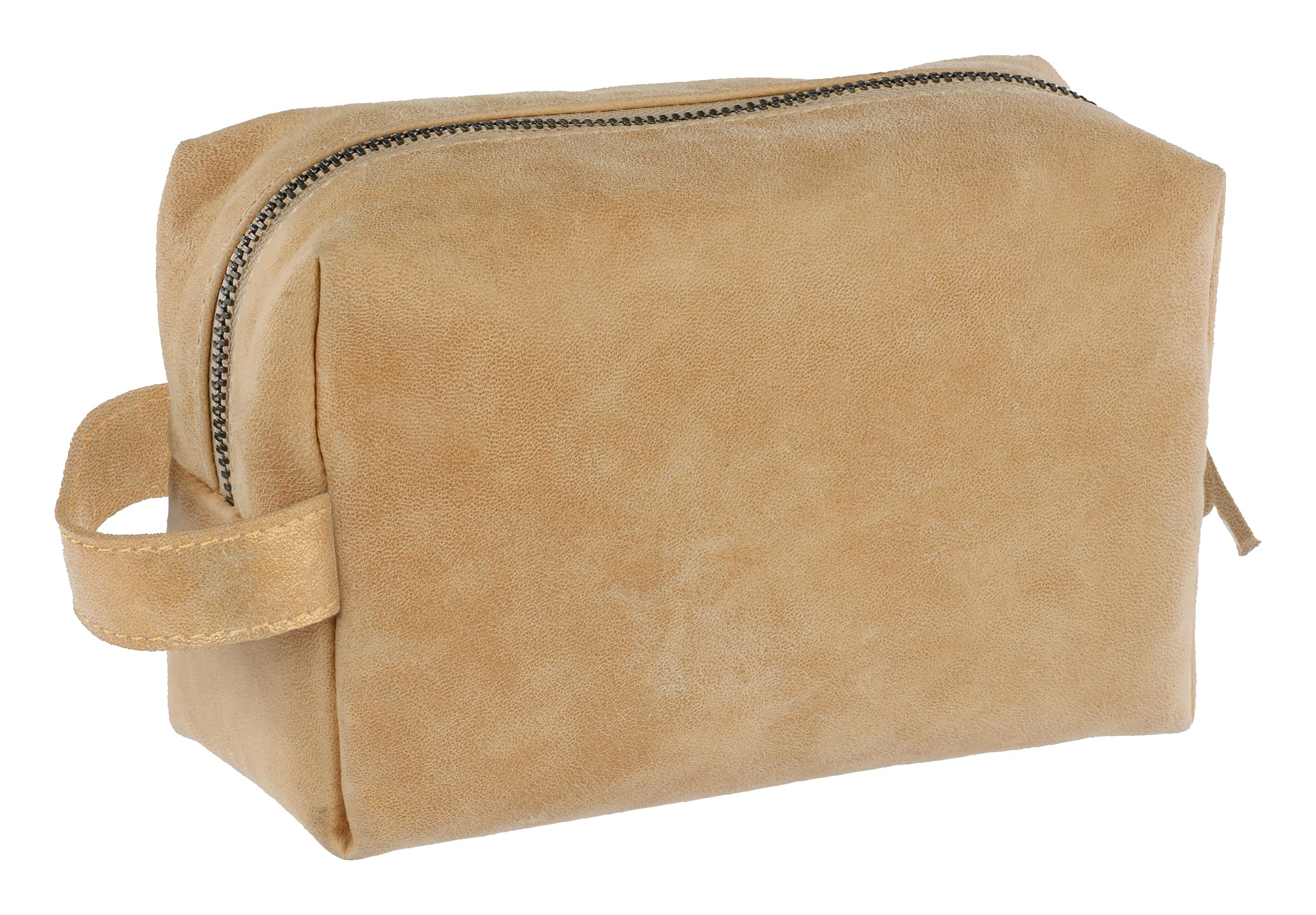 Clairefontaine 116081C - One Multi-Purpose case in Natural Leather - 18x11x7 cm - Large Capacity - Pen/Pencil/Felt-tip Holder - Terracotta Collection — image 1