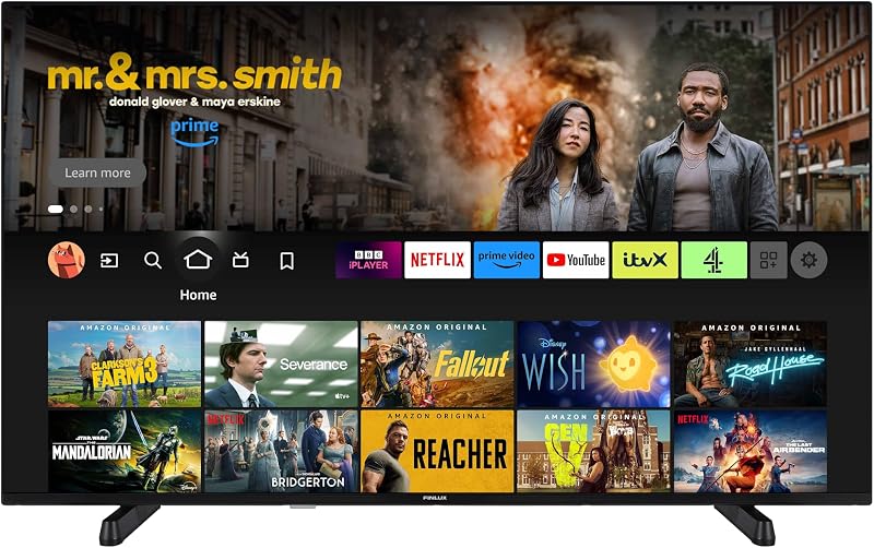 Finlux MU24F 50 inch 4K HDR Fire TV Freeview Play Dolby Vision Atmos