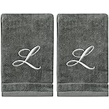 Monogrammed Towels Fingertip, Personalized Gift, 11