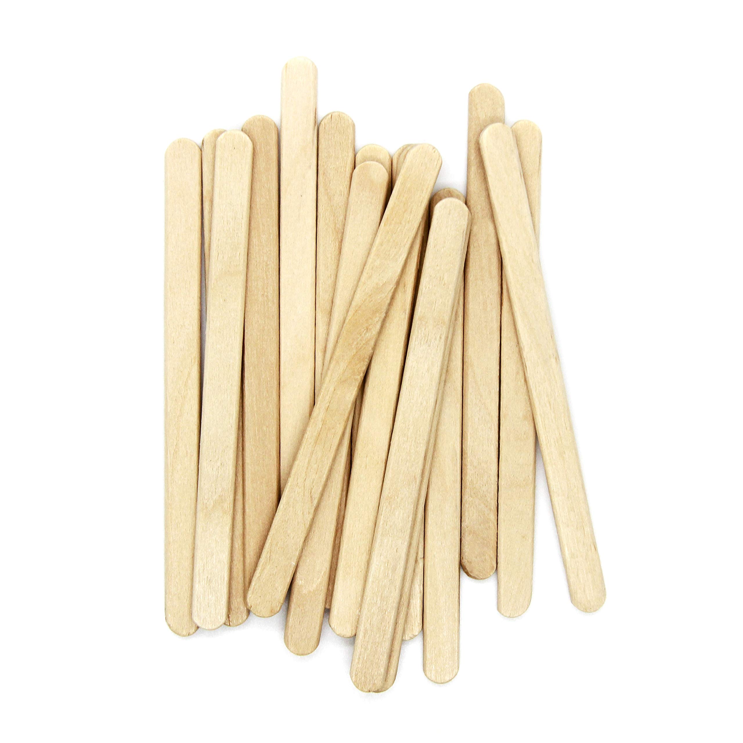 Photo 1 of Perfect Stix - PS Mini 3.5" Craft 3.5" Mini Craft/Spa/Ice Cream Sticks - Natural Birch Wood - Pack of 500