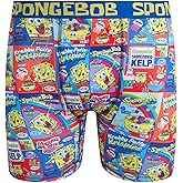 COCO BRANDS SpongeBob SquarePants Mens Underwear Boxer Briefs - 1 Pack/2 Pack/3 Pack Stretch Boxers for Men with No Fly Pouch