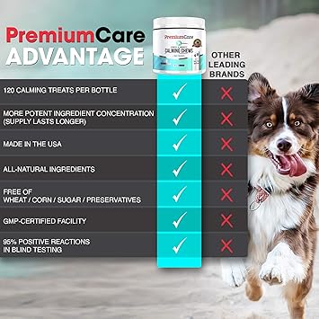 premium care stress and anxiety calming chews