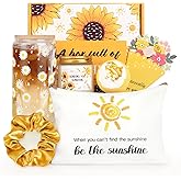 Korlon Tec Birthday Gifts for Women, Unique Sunflower Gift Baskets for Women, Sending Sunshine Get Well Soon Gifts for Sister, Her, Wife, Daughter, Friend