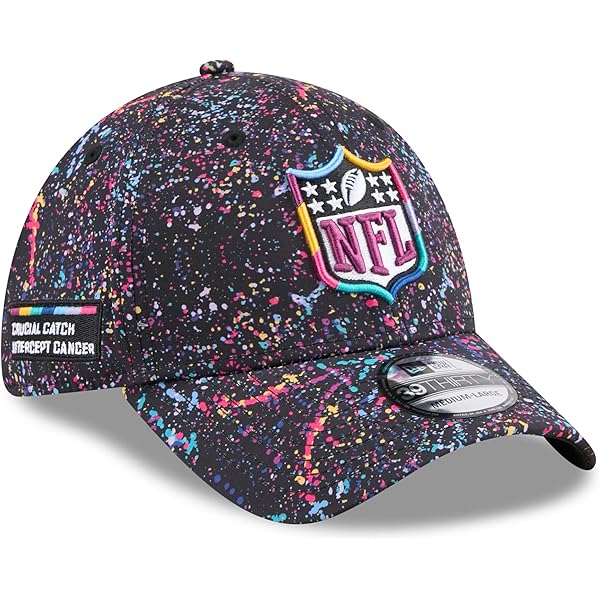 Amazon.com: New Era Men's Black Shield Logo 2025 NFL Crucial Catch