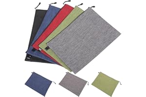 BATHVEVE 8PCS B4 Oxford Cloth Zipper File Bags Document Organizer Pouch Portable File Holder for School