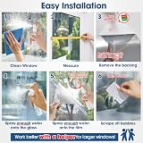 Lifetree Reflective One Way Window Film Privacy 44.5x200cm Silver view 7