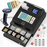 Perfiware Cash Register with Scanner/Checkport Cash