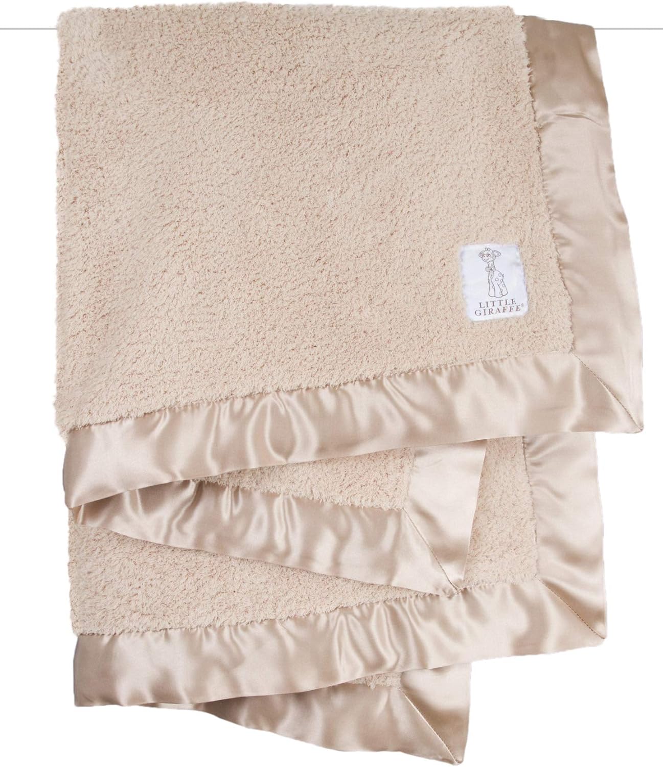 little giraffe chenille blanket