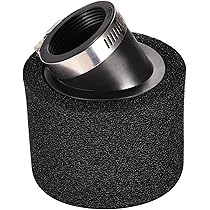 GREEN 35mm Angle Bent Foam Air Filter Pod Cleaner PIT Quad Dirt - Foto 10