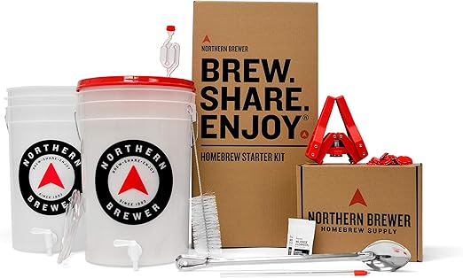Northern Brewer - HomeBrewing Starter Set, Equipment and Recipe for 5 Gallon Batches
