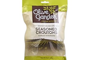 Olive Garden's Signature Light Italian Salad Dressing and Seasoned Croutons - Bundle