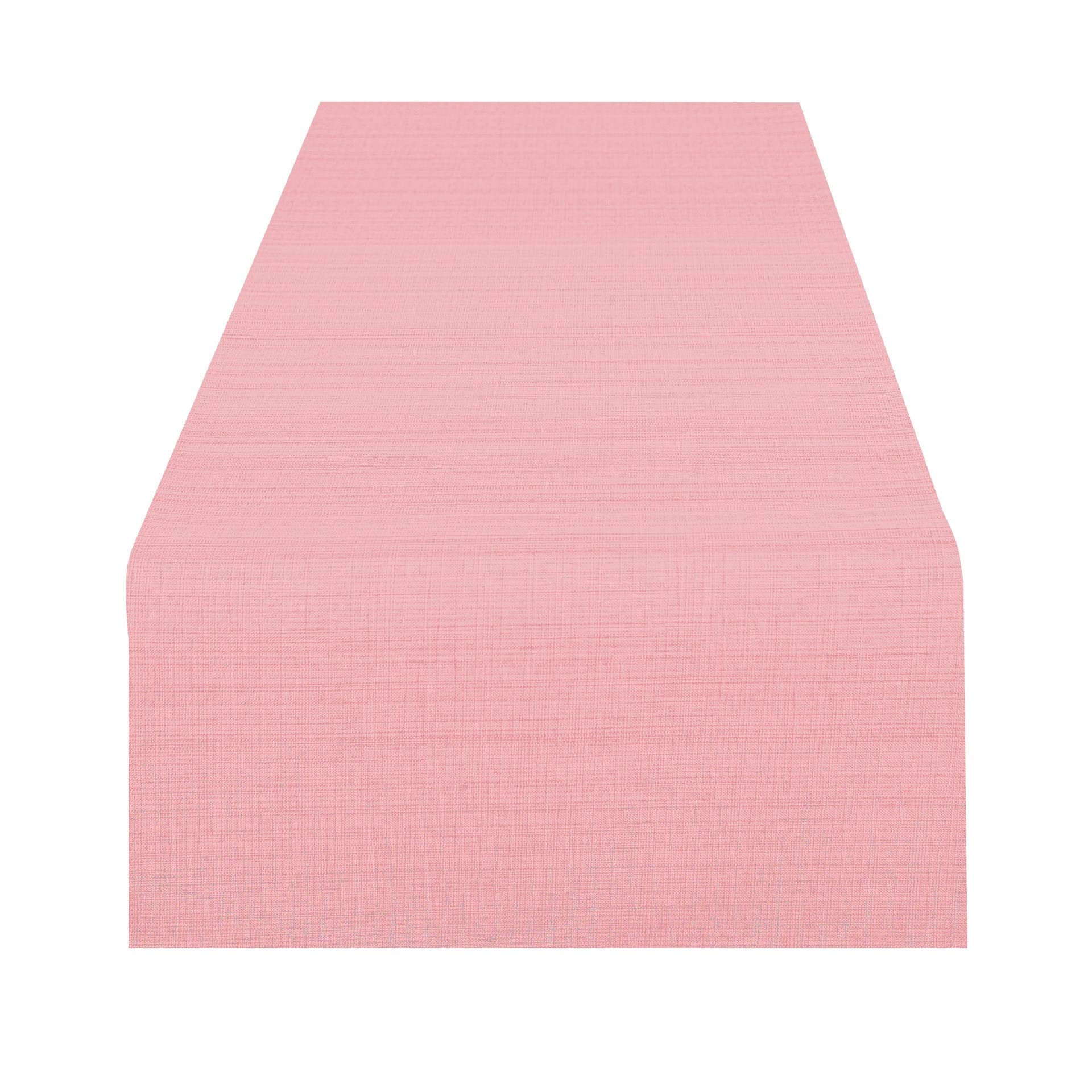 Tischdeckenshop24 Table Runner VIENNA pink premium, stain resistant, all-season, rectangular 40x140 cm