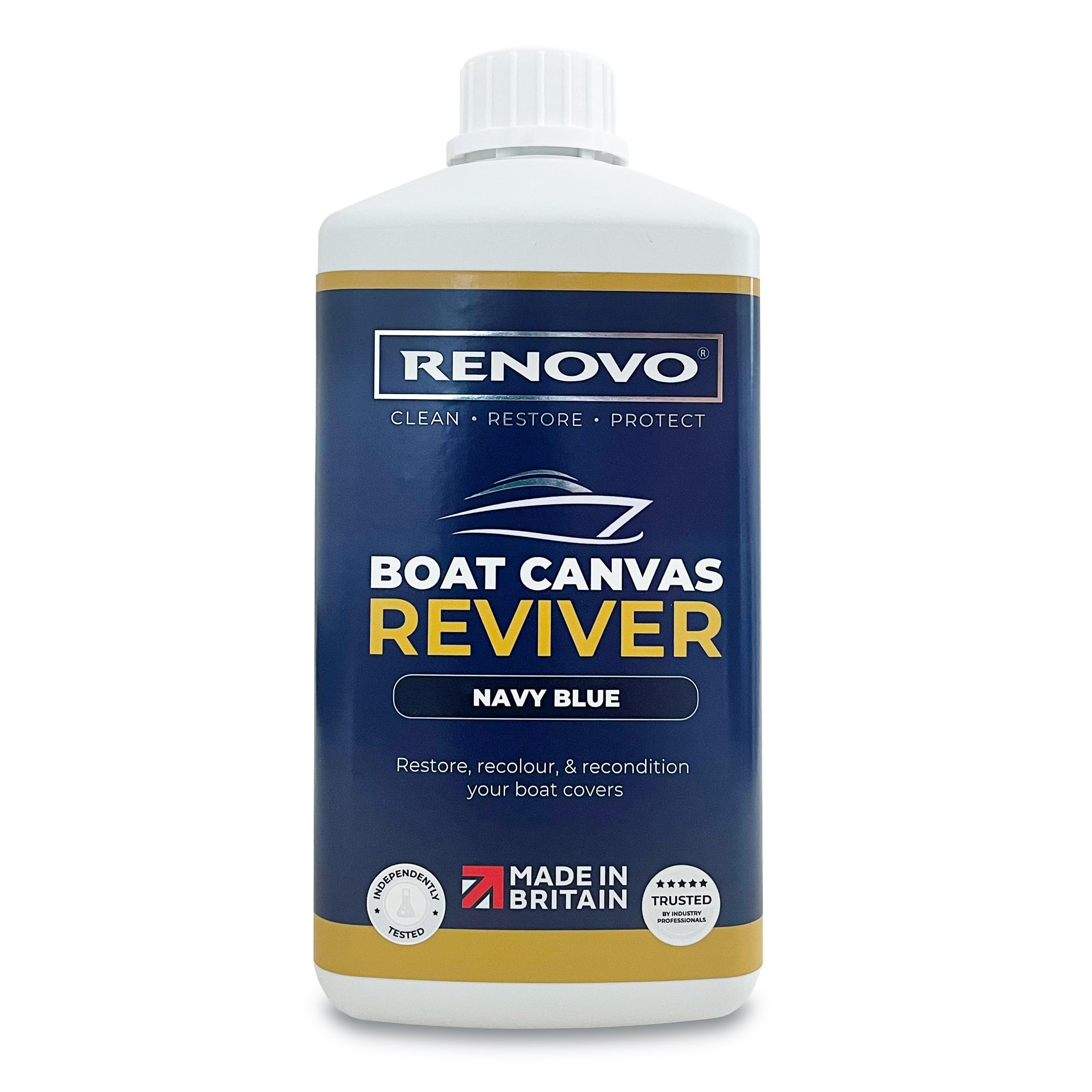 Boat Canvas Reviver/Navy Blue 1 Litre