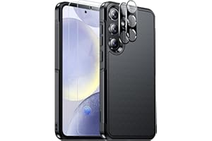 SPIDERCASE Designed for Samsung Galaxy S24 Plus Case, [10 FT Military Grade Drop Protection] Heavy Duty Shockproof Phone Case for Galaxy S24 Plus 6.7 inch, Black