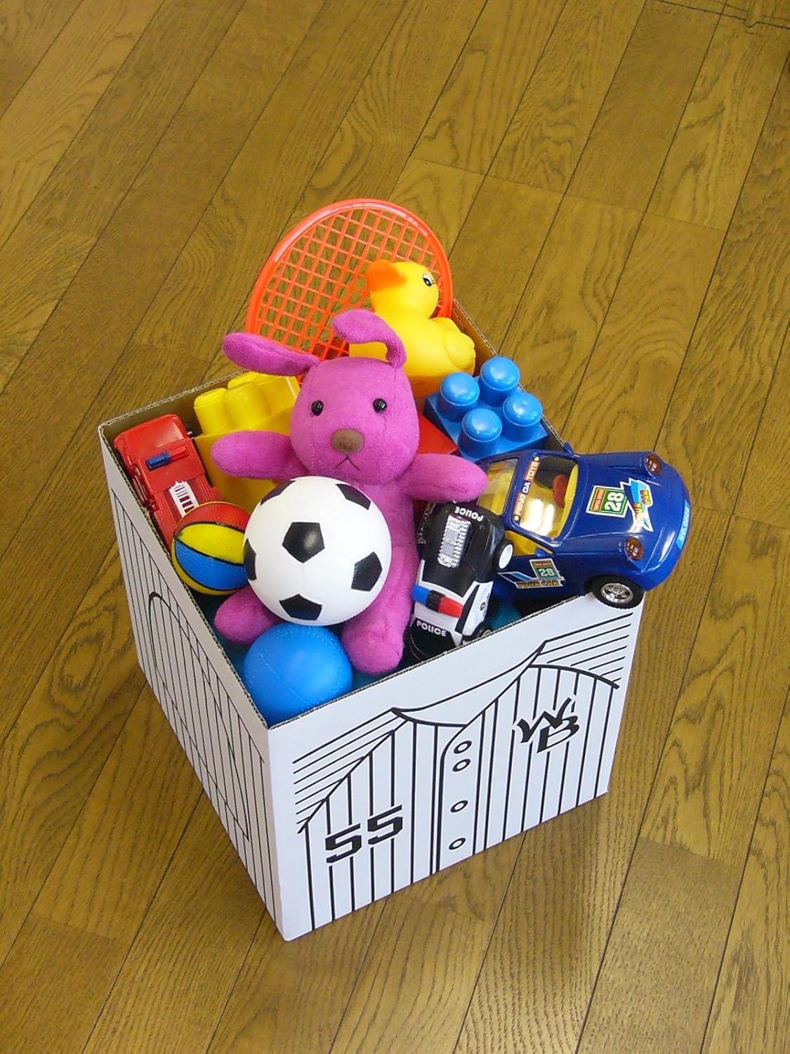 Amazon Co Jp ワールドベースボールおもちゃbox 段ボール製 おもちゃ箱 収納box 安心の日本製 ホーム キッチン