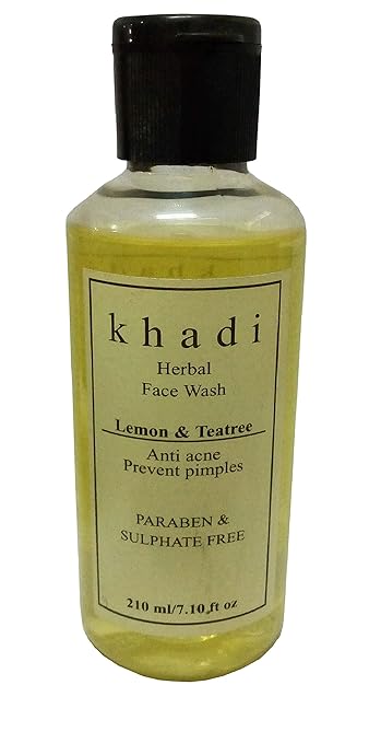 khadi tea tree face wash