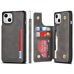Cavor for iPhone 14 Plus Wallet Case with Card