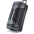 Samsonite Andante 2 Wheeled Duffel Bag – 32-Inch Durable Rolling Luggage with Inline Skate Wheels, Push-Button Handle & Spacious Compartments – Travel-Friendly and Lightweight - Riverrock/Black