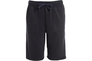 Nautica Little Boys' School Uniform Sensory-Friendly French Terry Short
